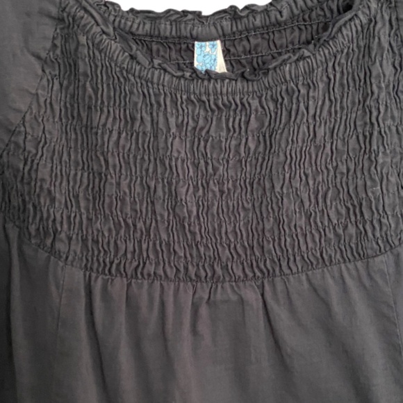 Maeve Navy Sleeveless Dress with Front Pockets xs - Picture 3 of 8